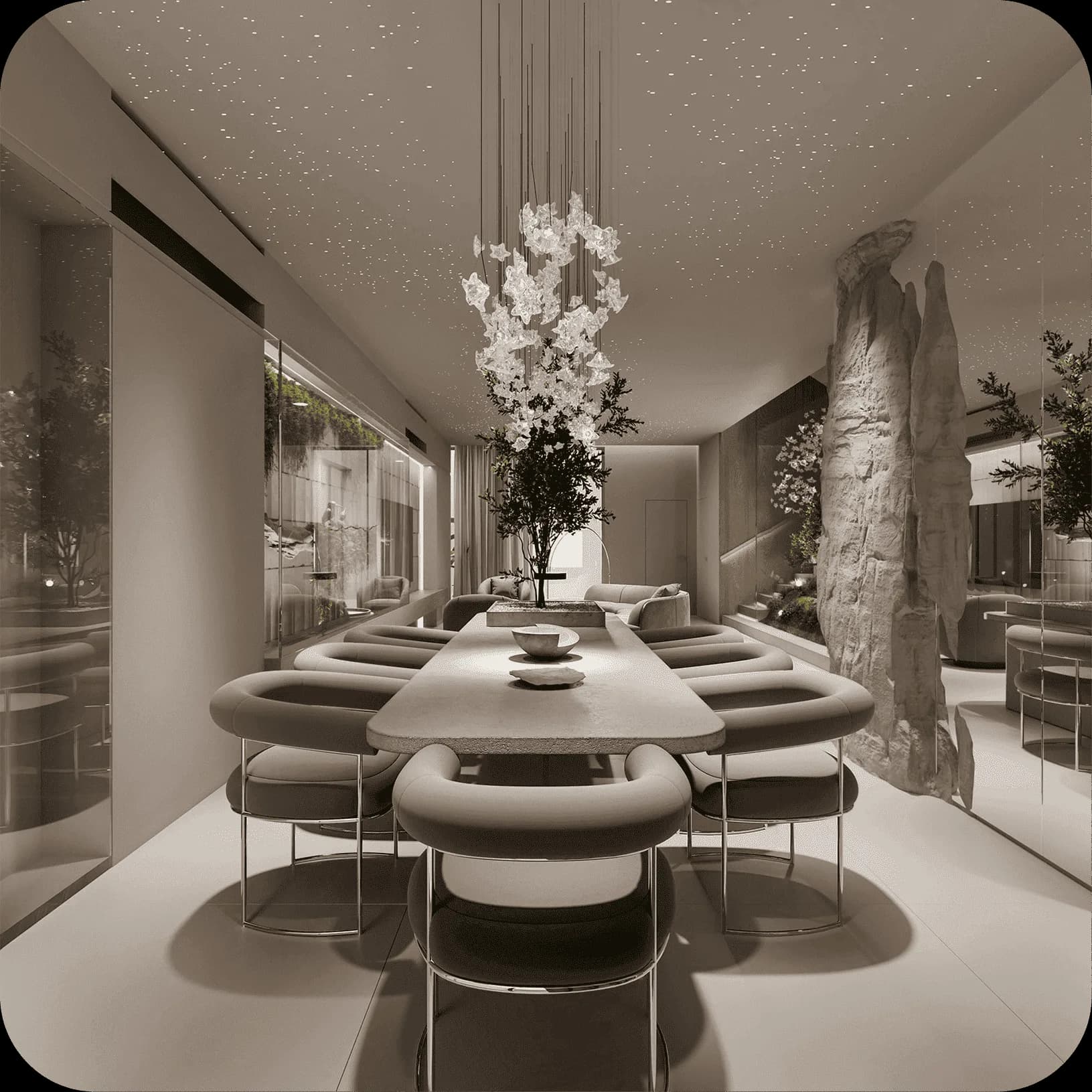 Open Hall interior design project by Eng. Ahmad Almobayed