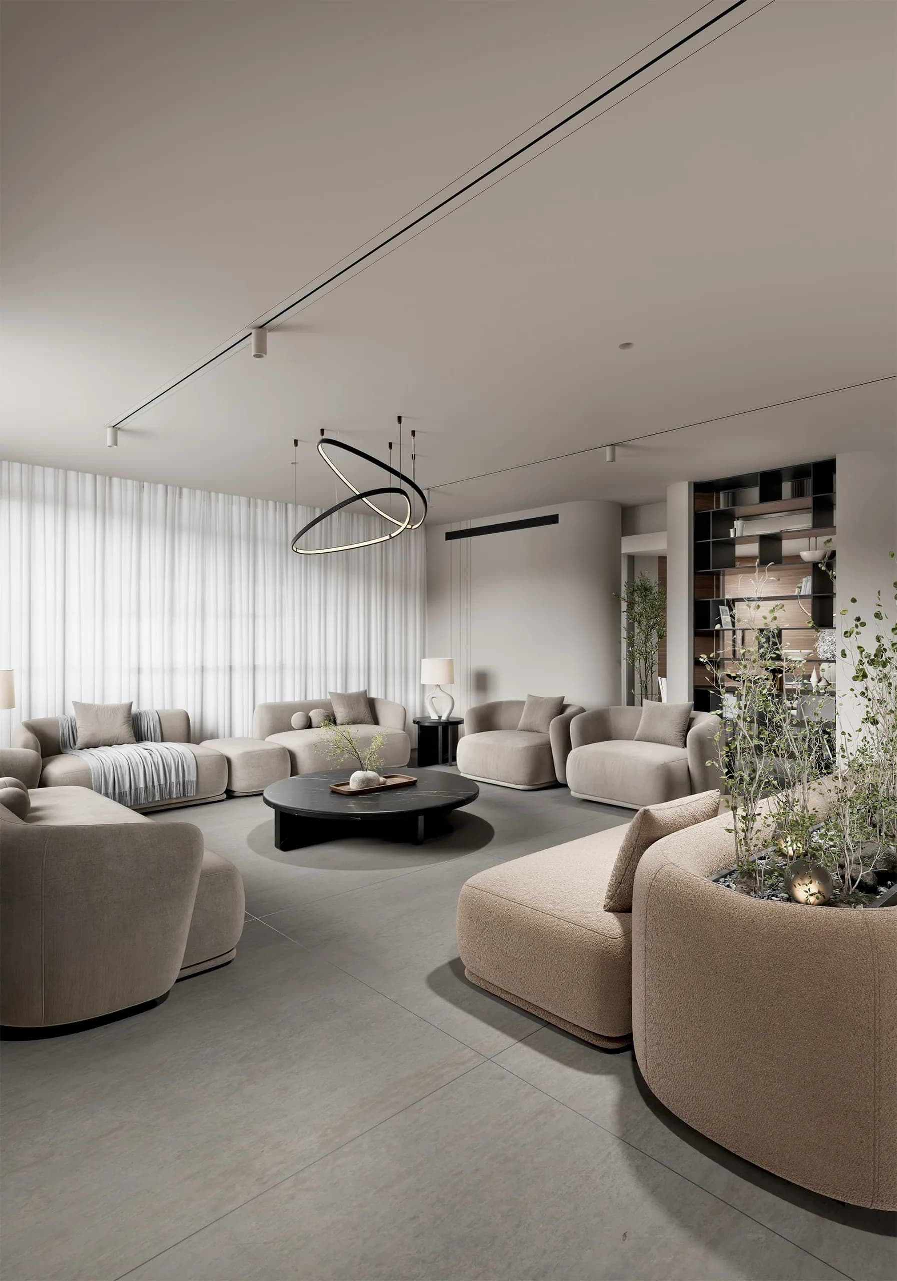 Image 5 of majlis design "Outdoor Majlis" in Abu Dhabi, Mohammed Bin Zayed City – Eng. Ahmad Almobayed