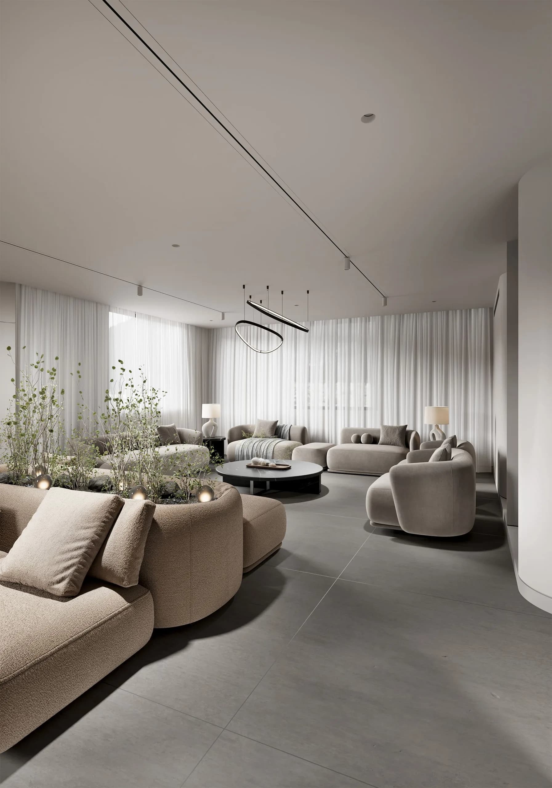Image 6 of majlis design "Outdoor Majlis" in Abu Dhabi, Mohammed Bin Zayed City – Eng. Ahmad Almobayed