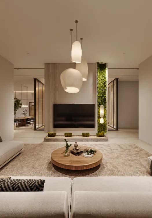 Image 10 of hall design "Open Hall with Garden" in Iraq, Baghdad – Eng. Ahmad Almobayed
