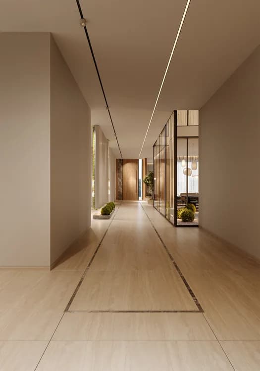 Image 3 of hall design "Open Hall with Garden" in Iraq, Baghdad – Eng. Ahmad Almobayed