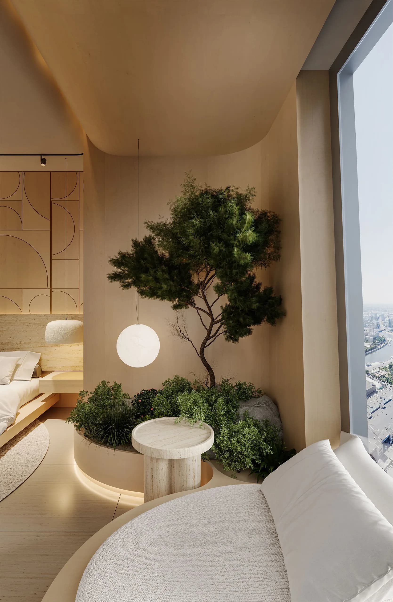 Image 11 of apartment design "Apartment in Damac Heights" in Dubai Marina – Eng. Ahmad Almobayed