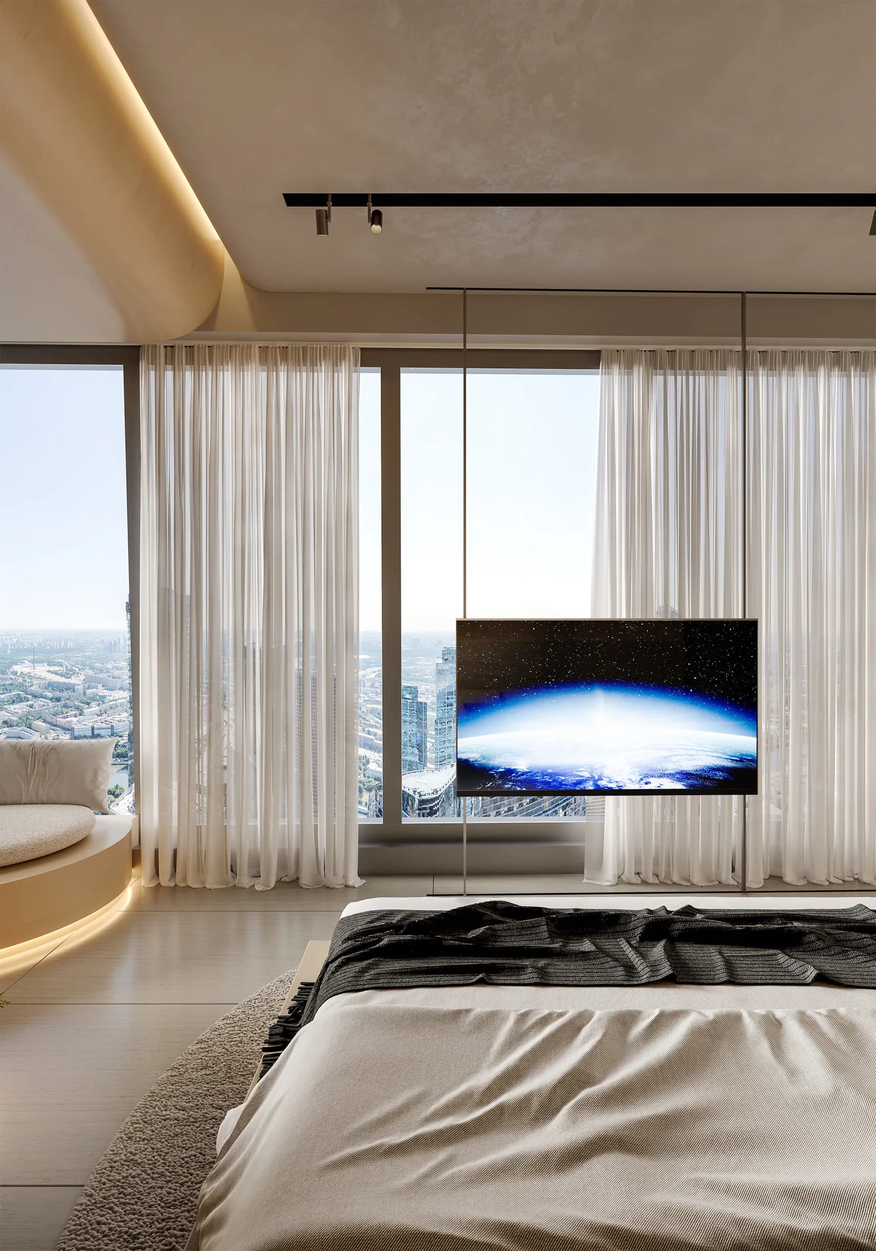 Image 14 of apartment design "Apartment in Damac Heights" in Dubai Marina – Eng. Ahmad Almobayed