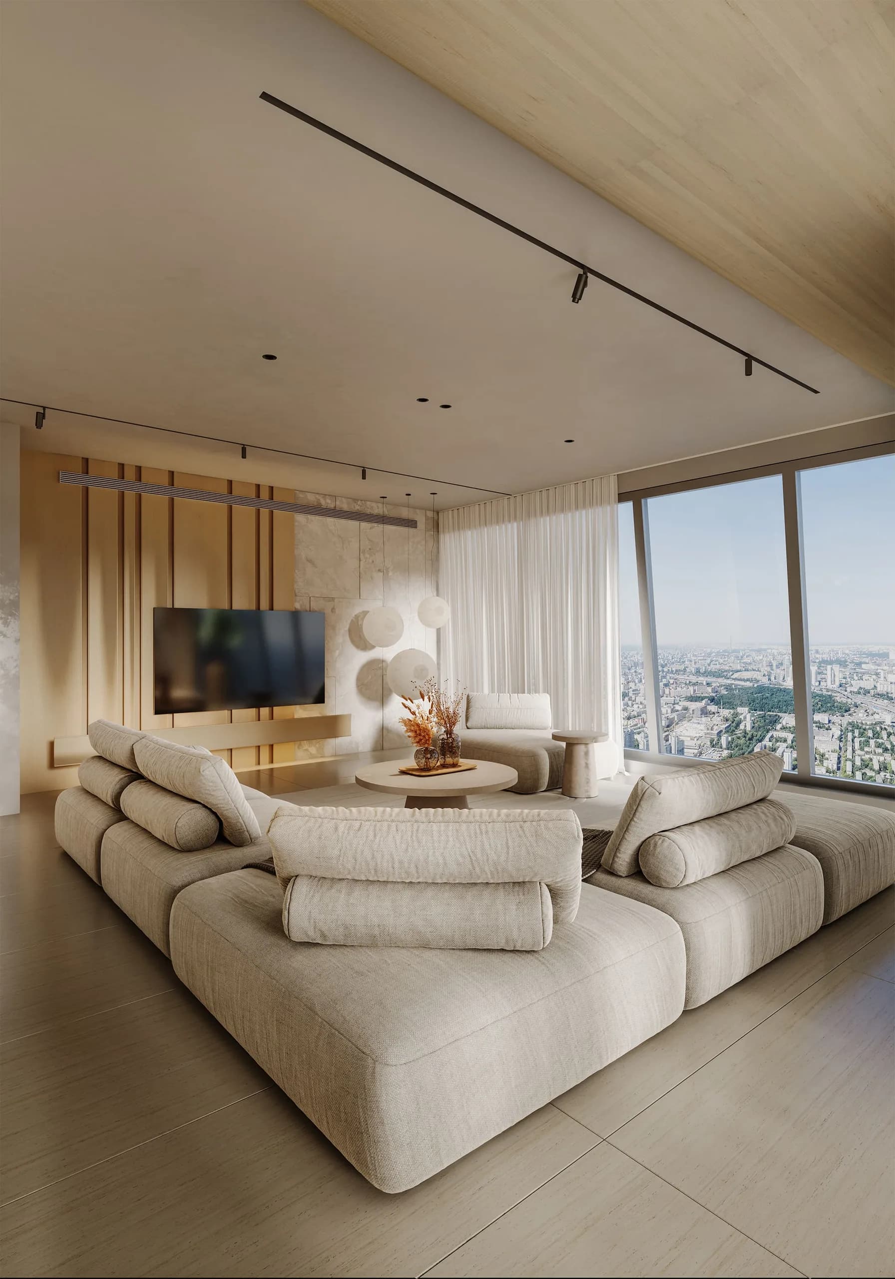 Image 4 of apartment design "Apartment in Damac Heights" in Dubai Marina – Eng. Ahmad Almobayed