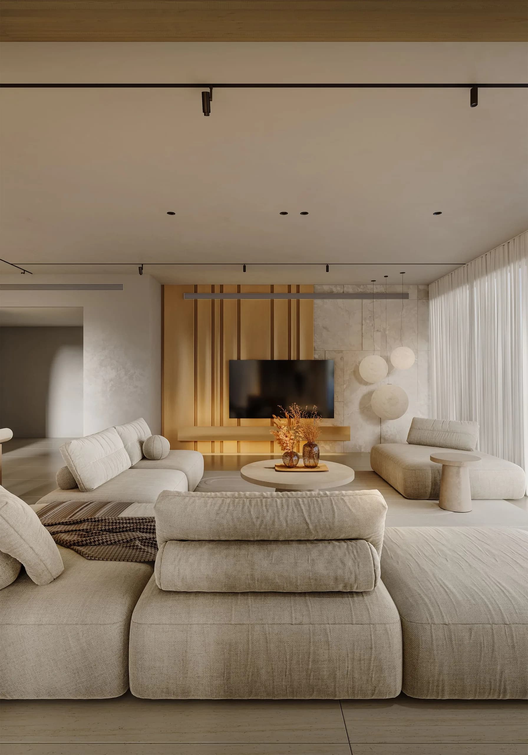 Image 6 of apartment design "Apartment in Damac Heights" in Dubai Marina – Eng. Ahmad Almobayed