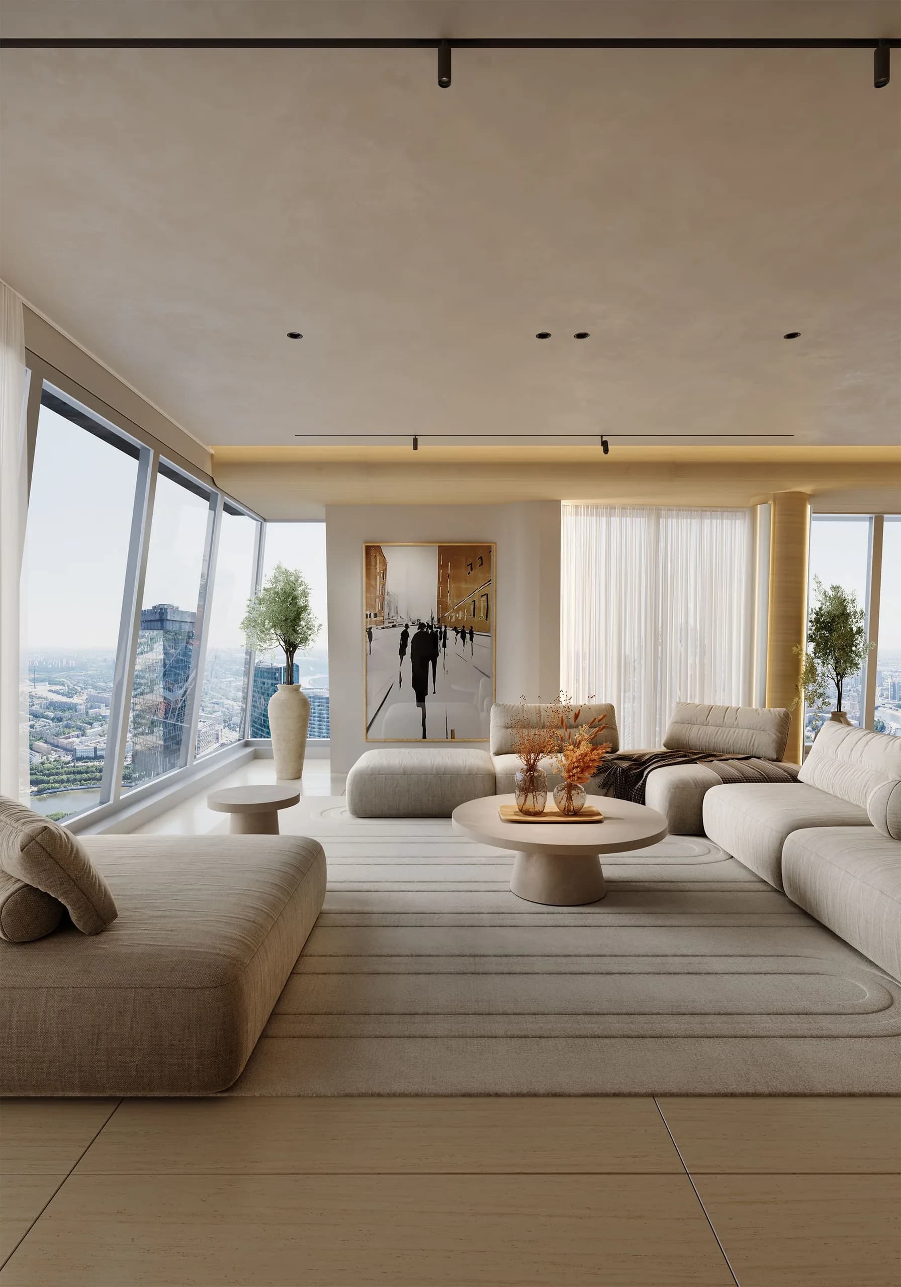 Image 7 of apartment design "Apartment in Damac Heights" in Dubai Marina – Eng. Ahmad Almobayed