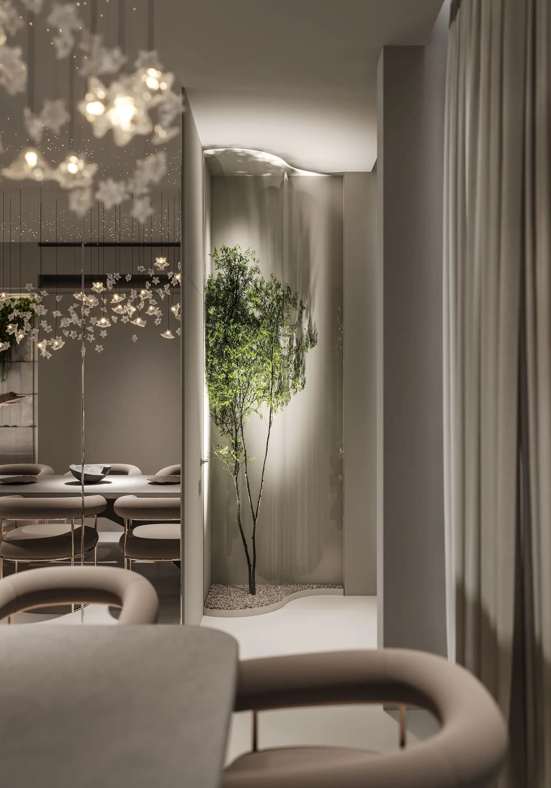 Image 11 of hall design "Open Hall" in Abu Dhabi, Riyadh City – Eng. Ahmad Almobayed
