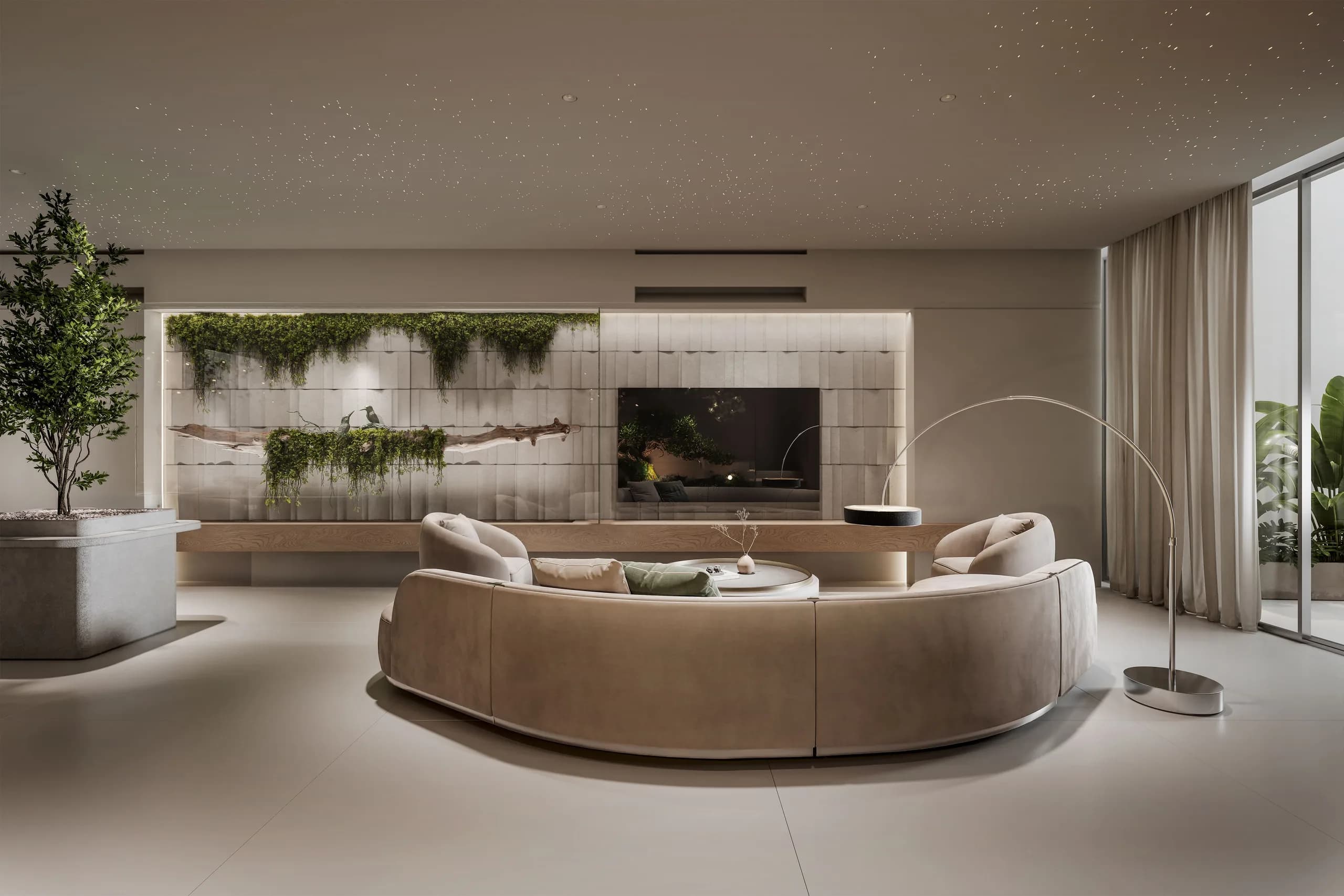 Image 3 of hall design "Open Hall" in Abu Dhabi, Riyadh City – Eng. Ahmad Almobayed