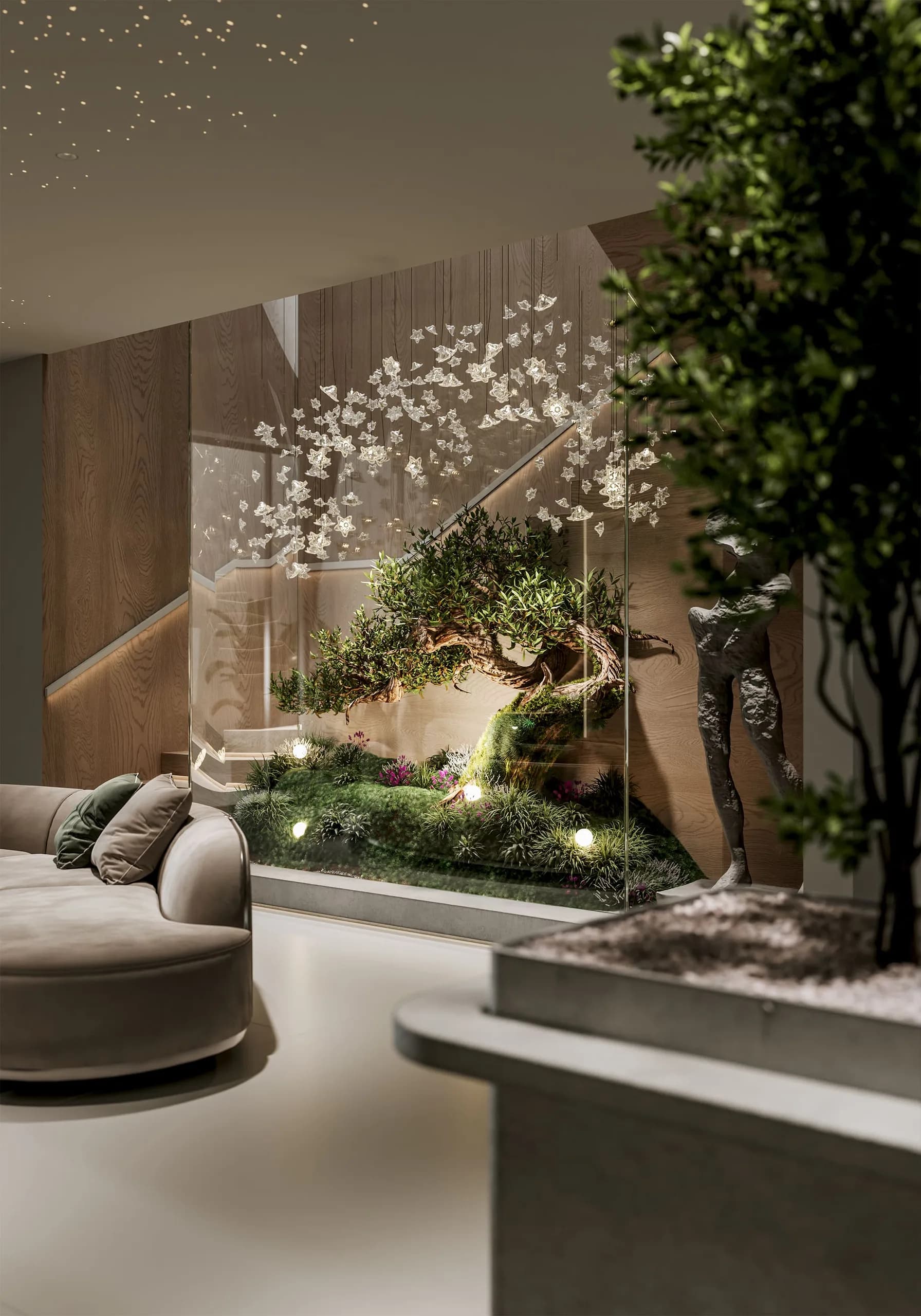 Image 4 of hall design "Open Hall" in Abu Dhabi, Riyadh City – Eng. Ahmad Almobayed