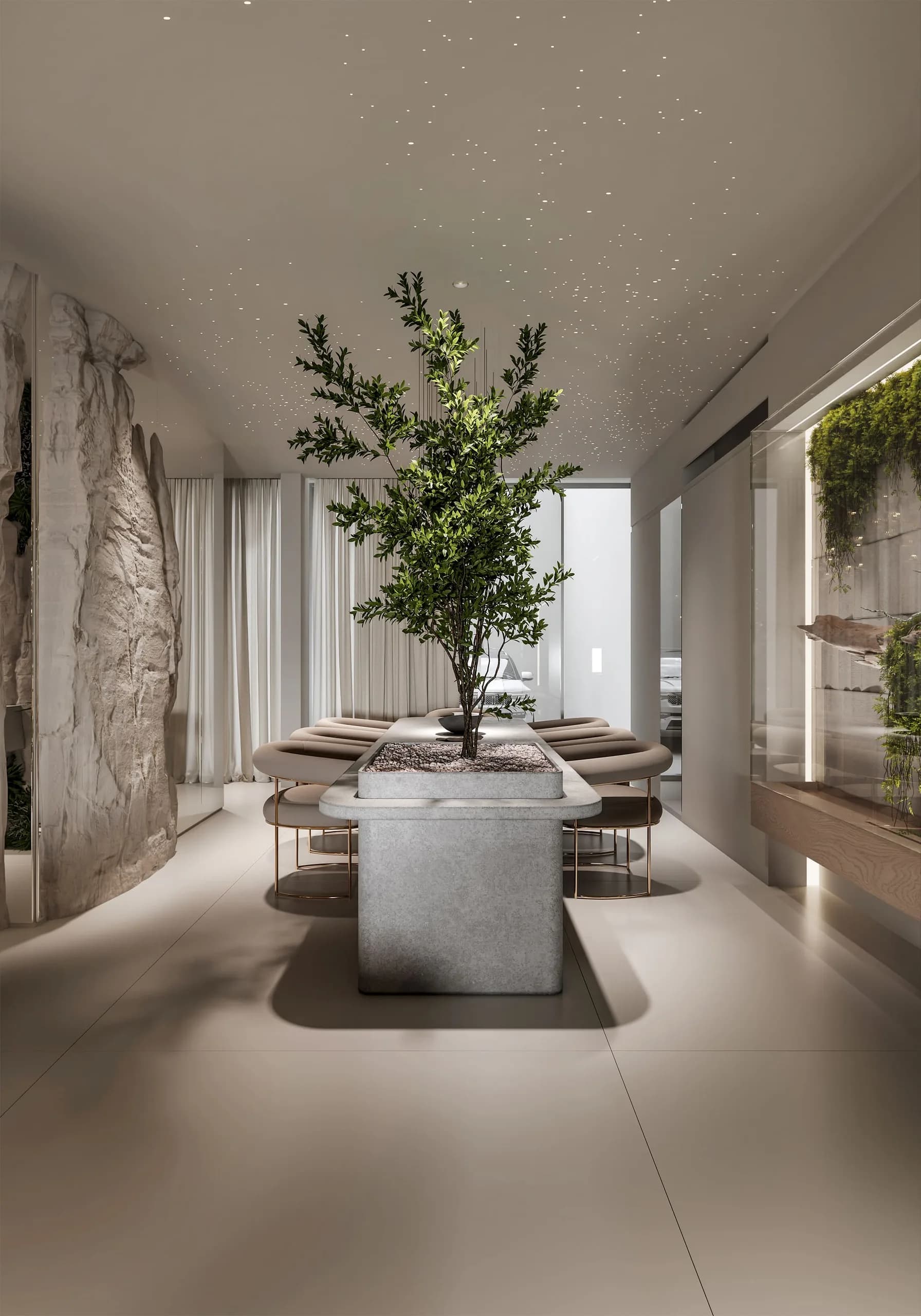 Image 5 of hall design "Open Hall" in Abu Dhabi, Riyadh City – Eng. Ahmad Almobayed