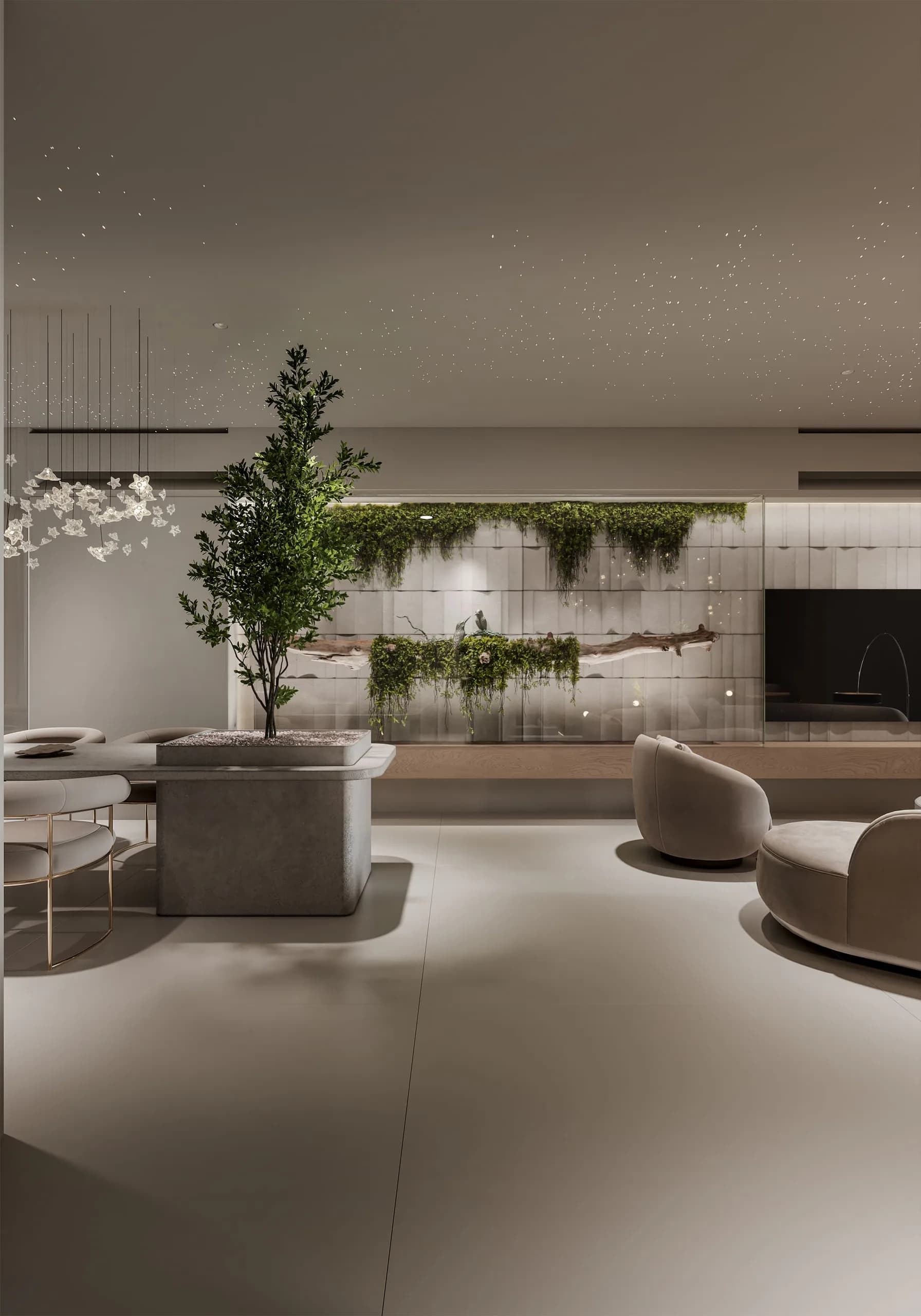Image 6 of hall design "Open Hall" in Abu Dhabi, Riyadh City – Eng. Ahmad Almobayed