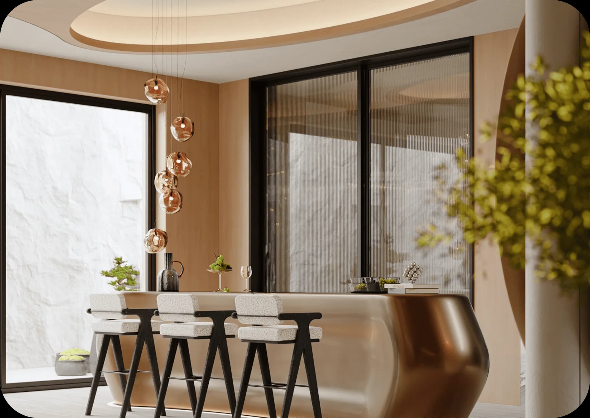 Image 1 of clinic design "Waiting Lounge" in Abu Dhabi – Eng. Ahmad Almobayed