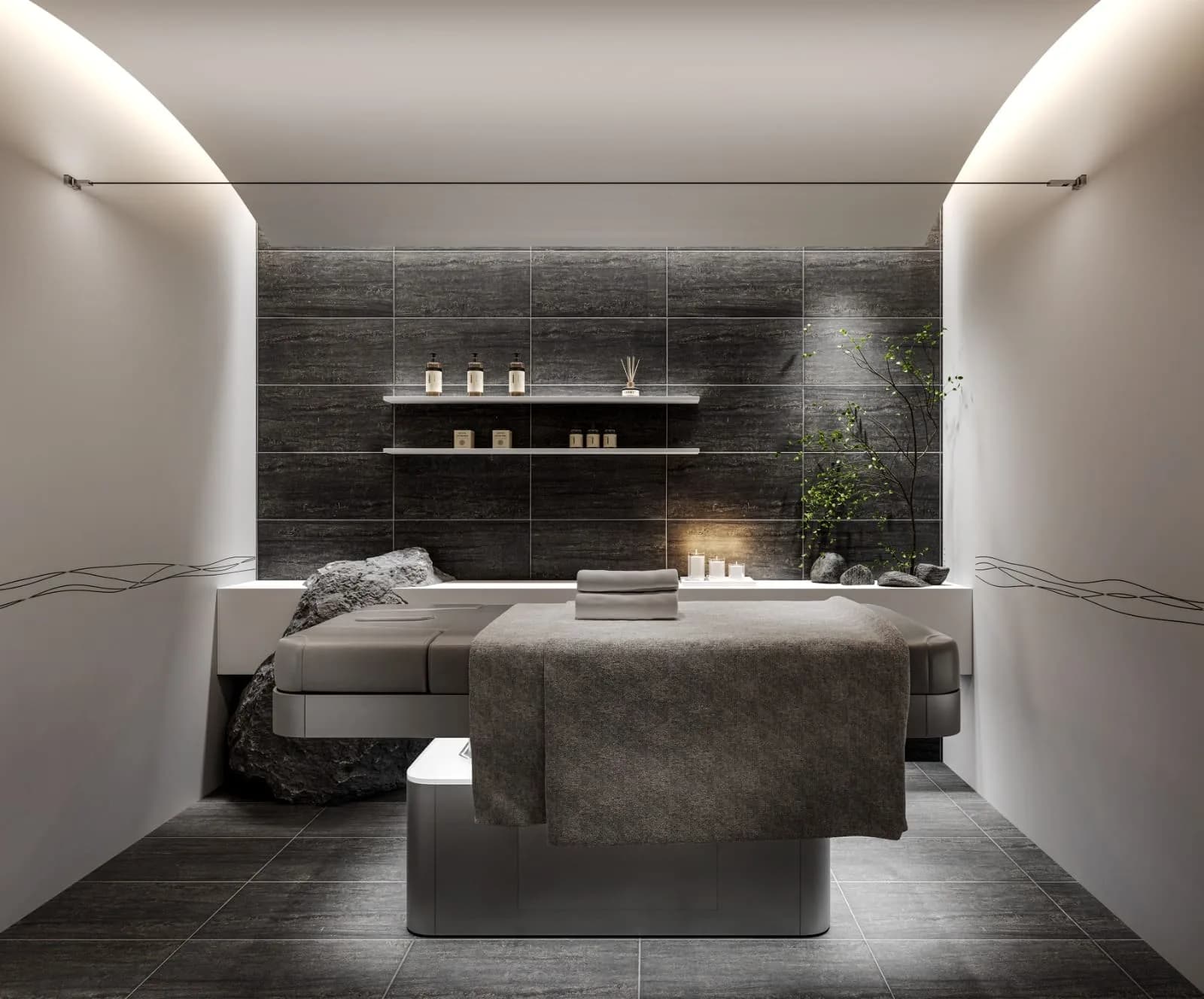 Image 11 of beauty center design "Beauty Center" in Abu Dhabi, Al Ain City – Eng. Ahmad Almobayed
