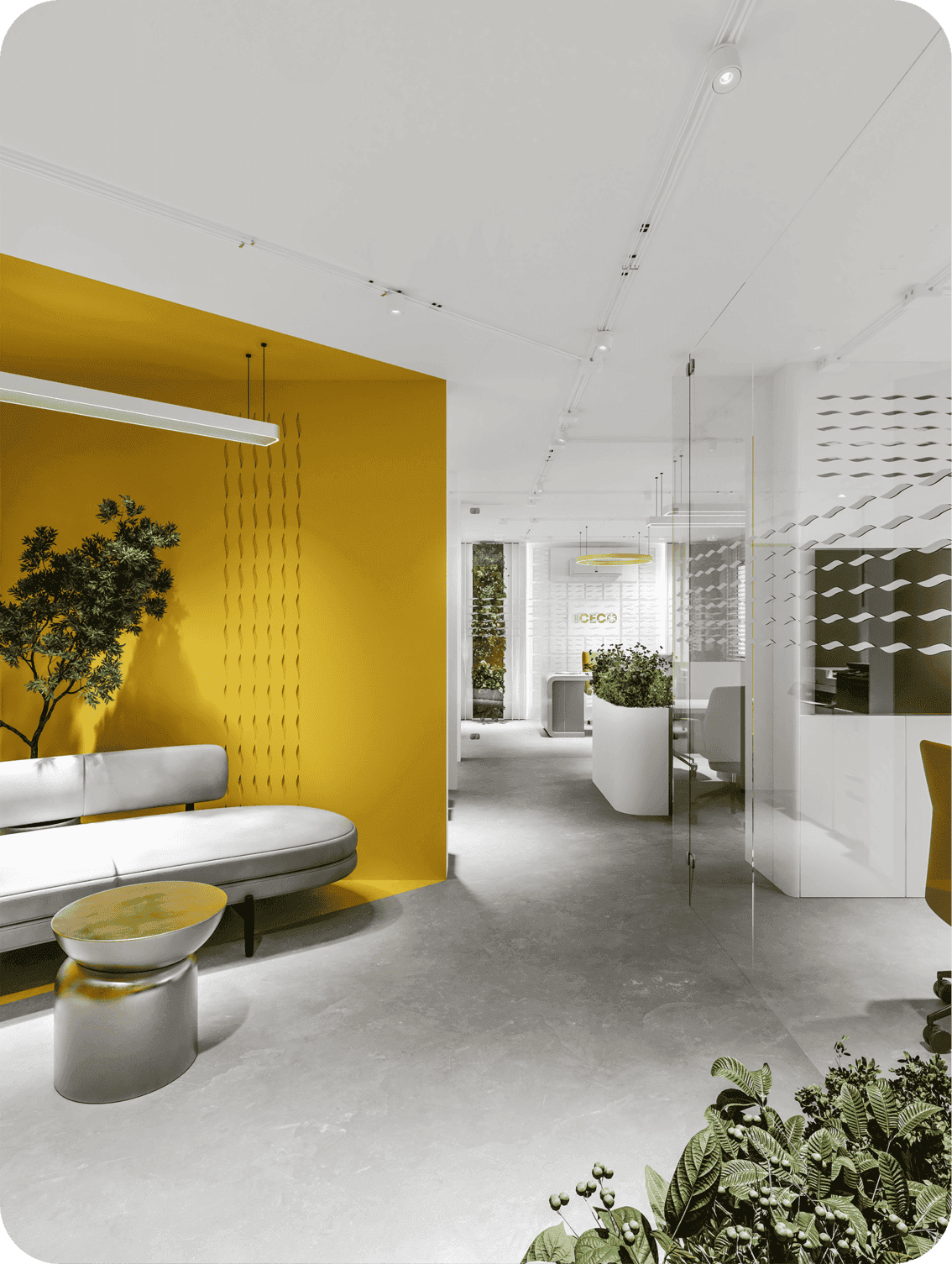 مشروع مكتب خاص – تصميم داخلي بإشراف المهندس أحمد المبيض