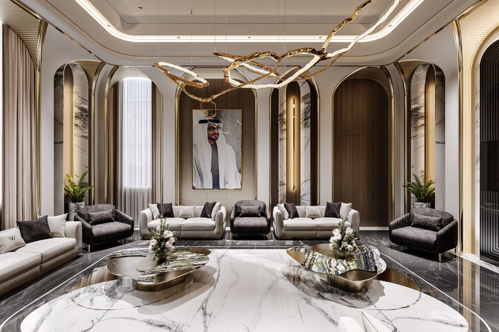 صورة رقم 3 من مشروع مجلس رجال في ابو ظبي ،راس الخيمة – المهندس أحمد المبيض