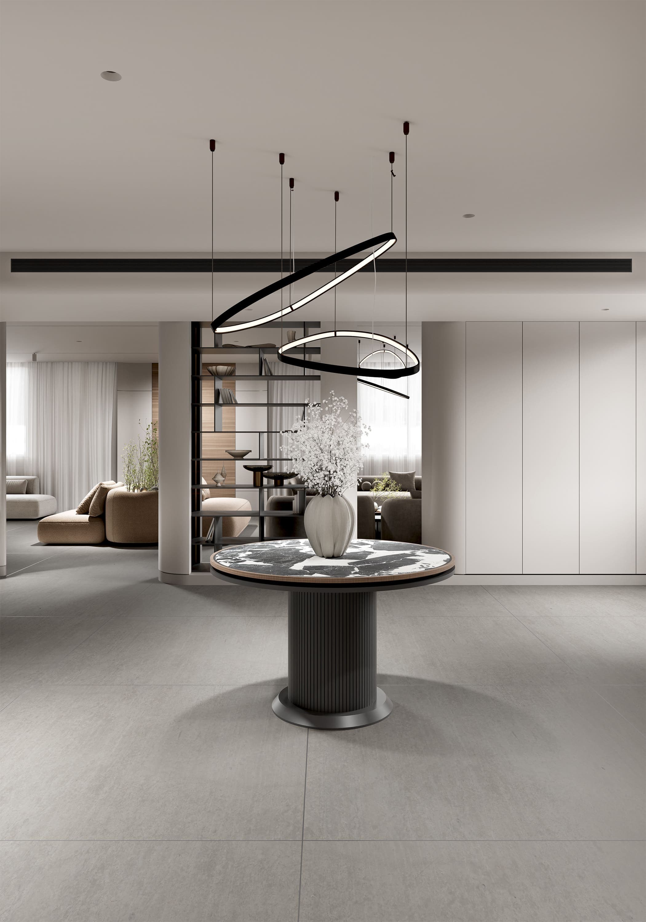 صورة رقم 11 من مشروع مجلس خارجي في أبو ظبي، مدينة محمد بن زايد – المهندس أحمد المبيض