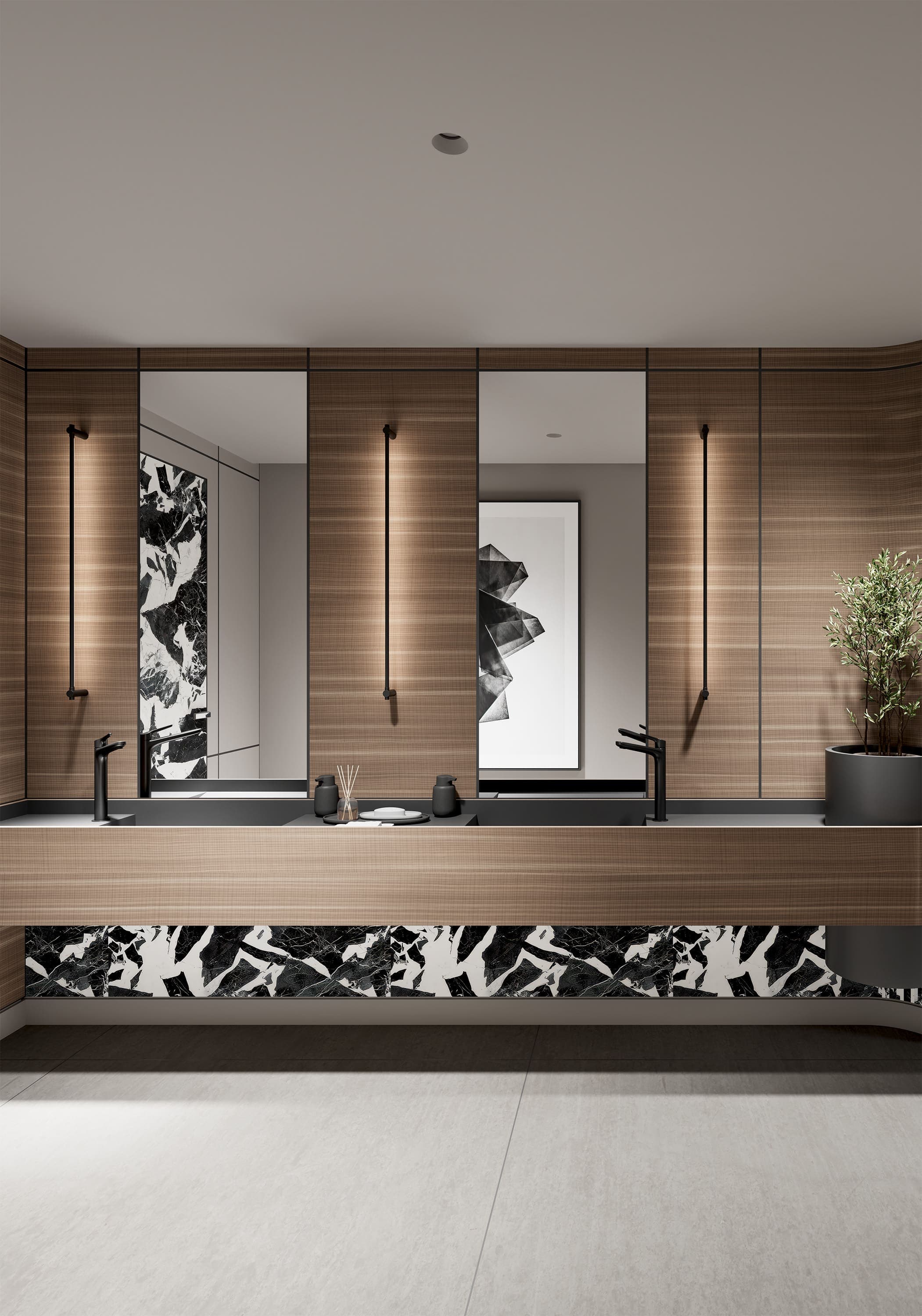 صورة رقم 14 من مشروع مجلس خارجي في أبو ظبي، مدينة محمد بن زايد – المهندس أحمد المبيض