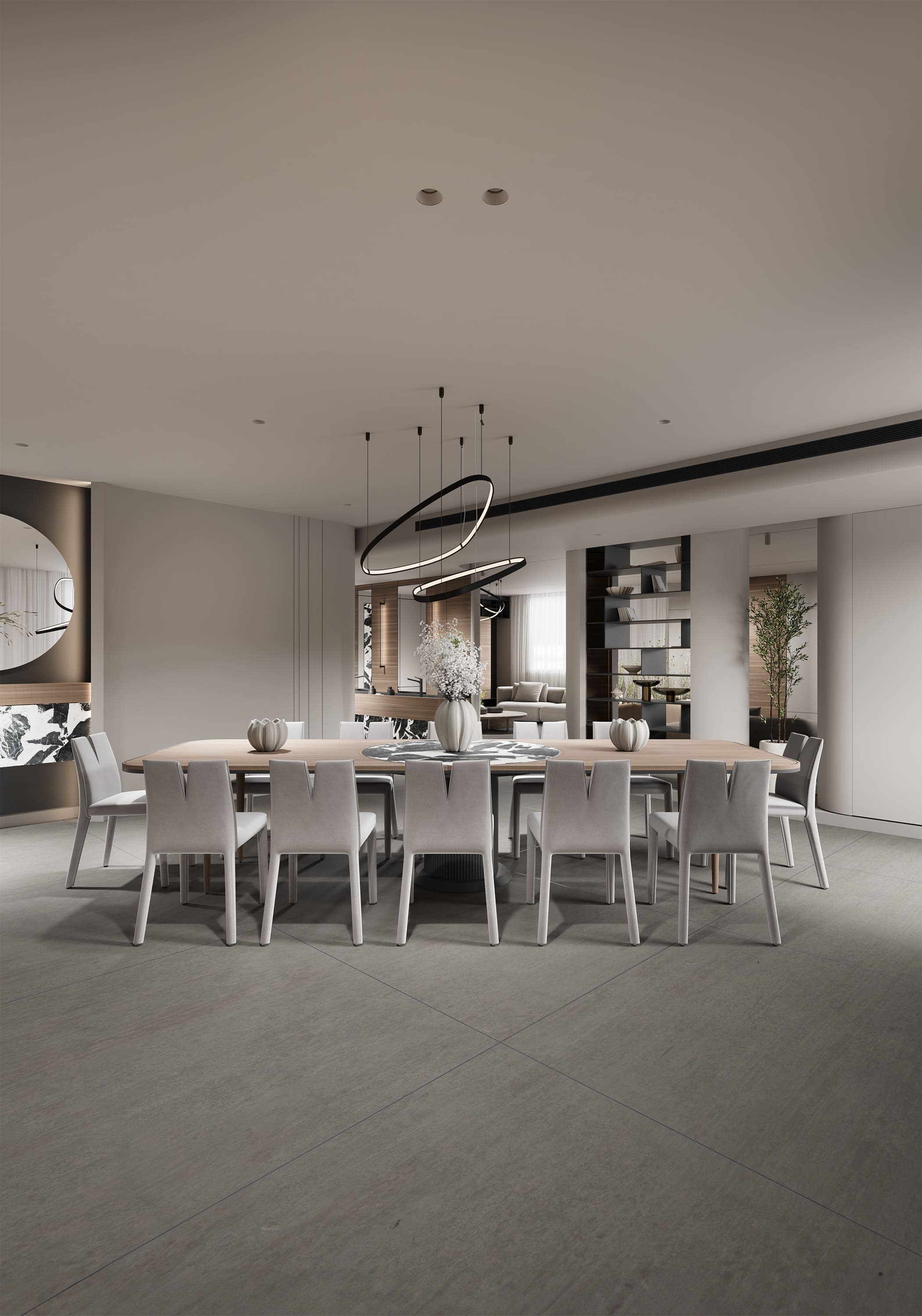 صورة رقم 8 من مشروع مجلس خارجي في أبو ظبي، مدينة محمد بن زايد – المهندس أحمد المبيض