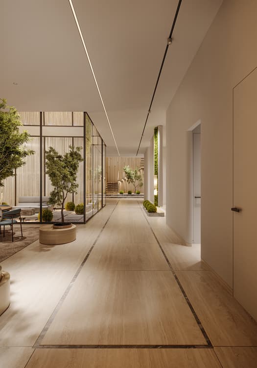 صورة رقم 1 من مشروع صالة مفتوحة مع حديقة في العراق، بغداد – المهندس أحمد المبيض