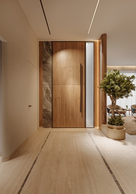 صورة رقم 2 من مشروع صالة مفتوحة مع حديقة في العراق، بغداد – المهندس أحمد المبيض