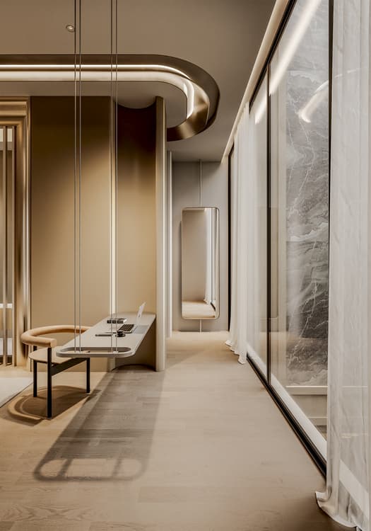 صورة رقم 31 من مشروع صالة مفتوحة مع حديقة في العراق، بغداد – المهندس أحمد المبيض