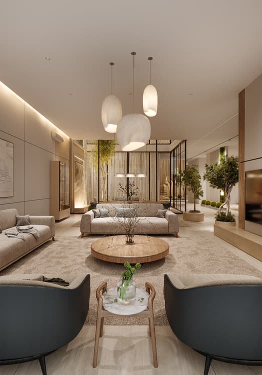 صورة رقم 4 من مشروع صالة مفتوحة مع حديقة في العراق، بغداد – المهندس أحمد المبيض