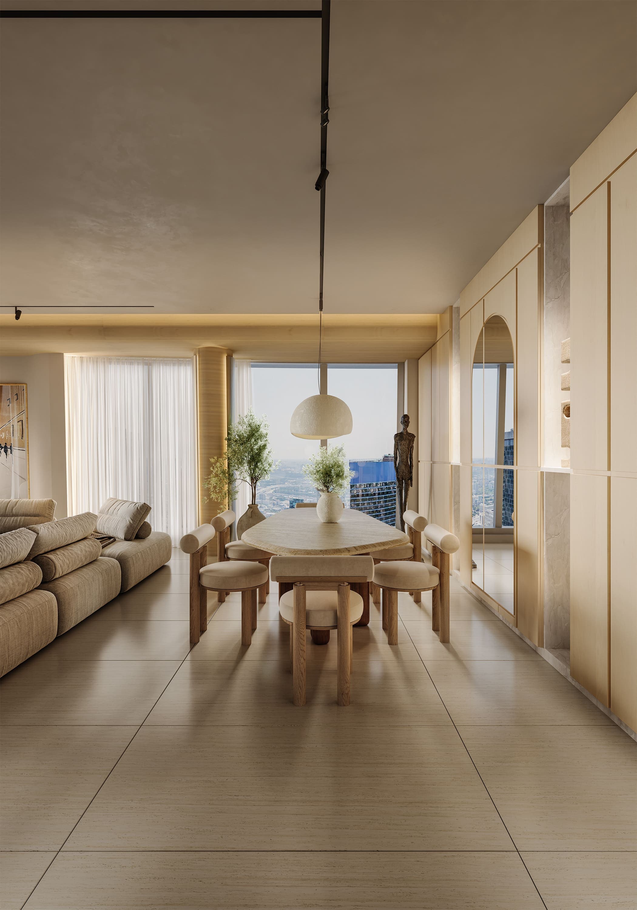 صورة رقم 1 من مشروع شقة في داماك هايت في مارينا دبي – المهندس أحمد المبيض