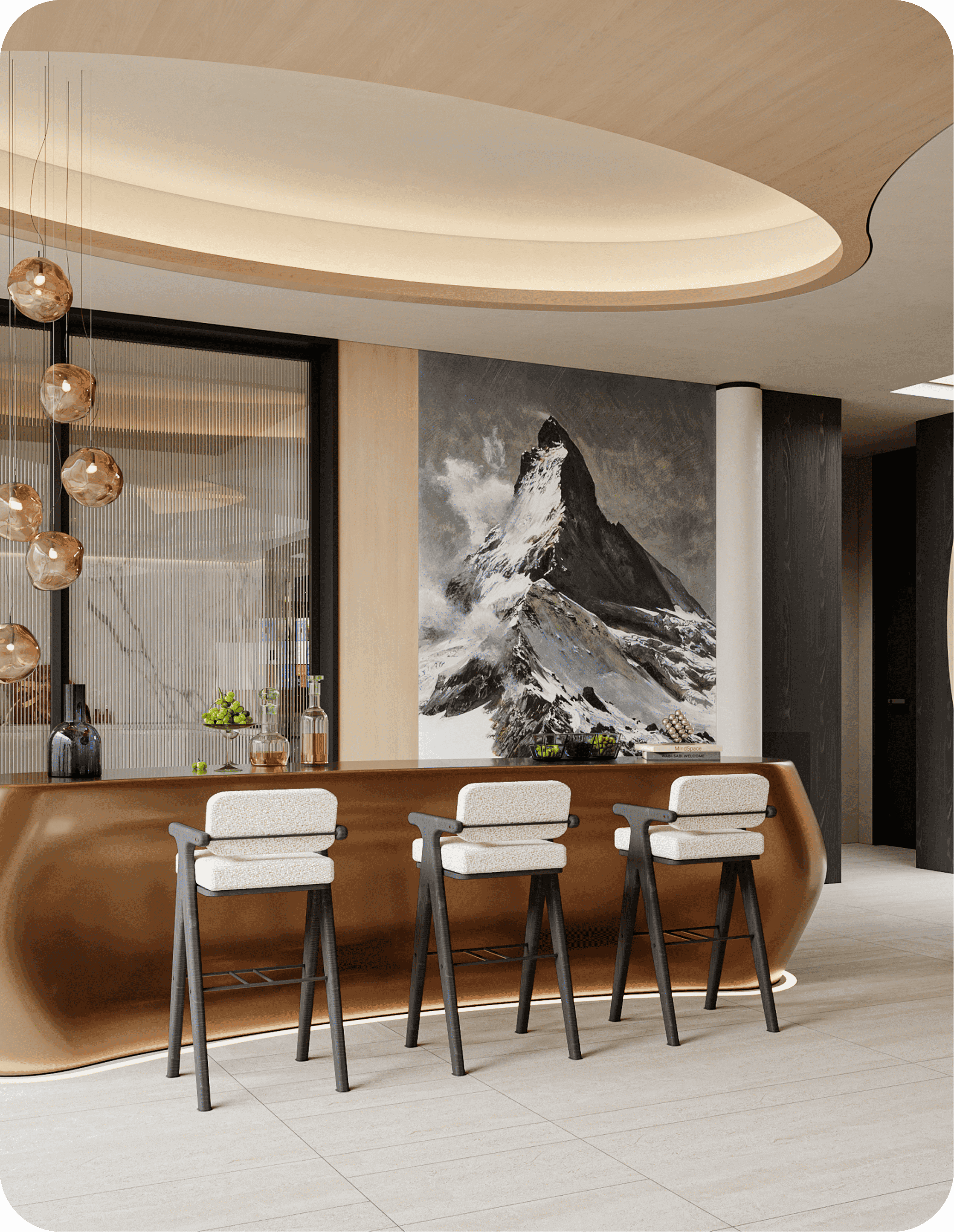 صورة رقم 4 من مشروع صالة انتظار في ابو ظبي – المهندس أحمد المبيض