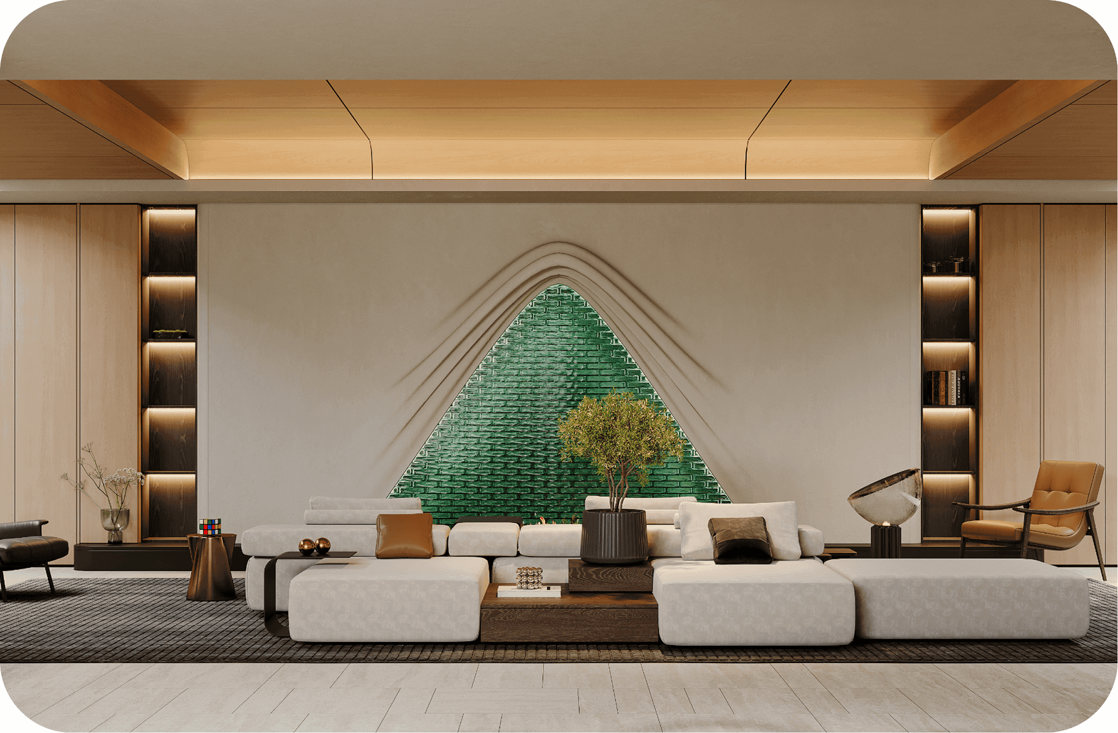 صورة رقم 5 من مشروع صالة انتظار في ابو ظبي – المهندس أحمد المبيض