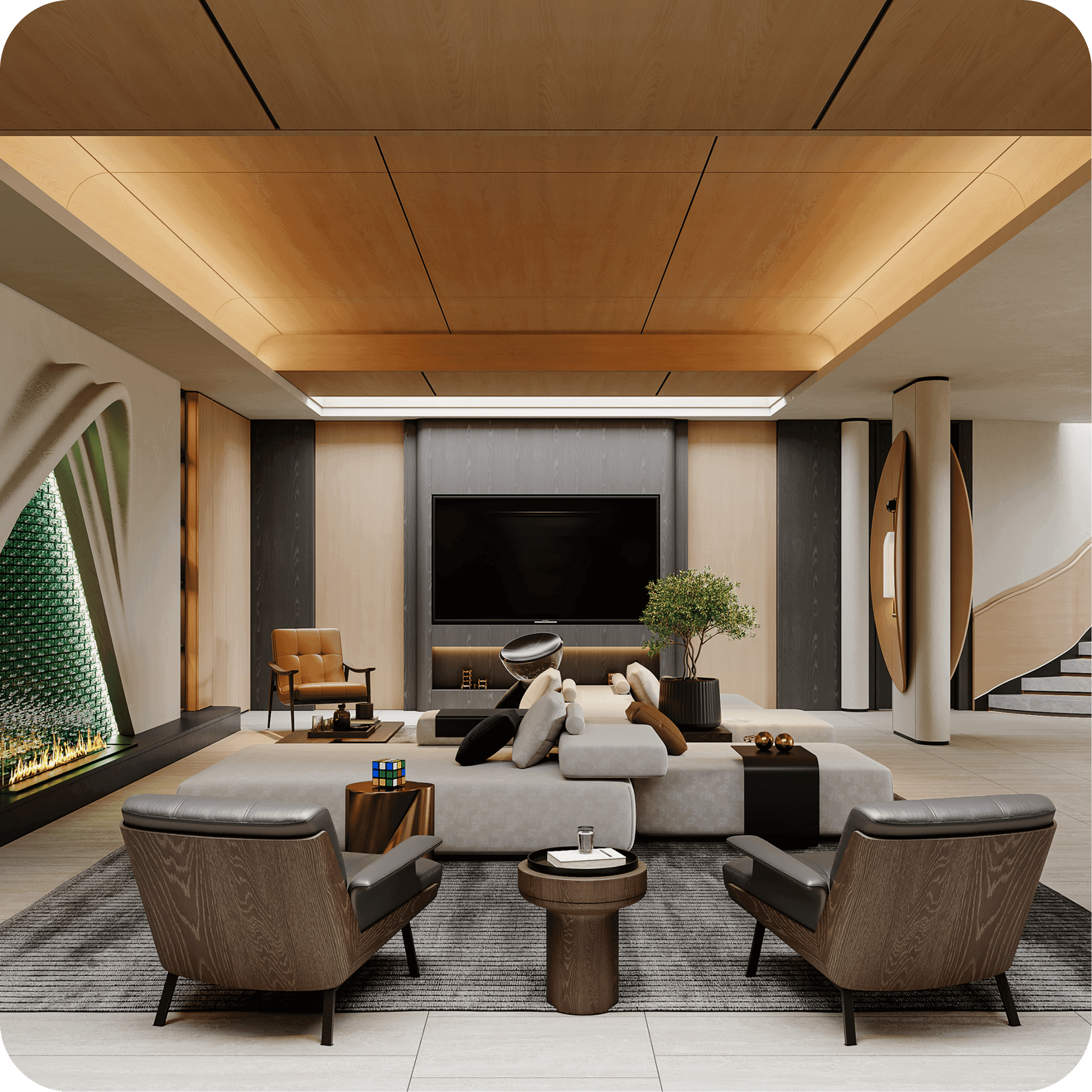 صورة رقم 6 من مشروع صالة انتظار في ابو ظبي – المهندس أحمد المبيض