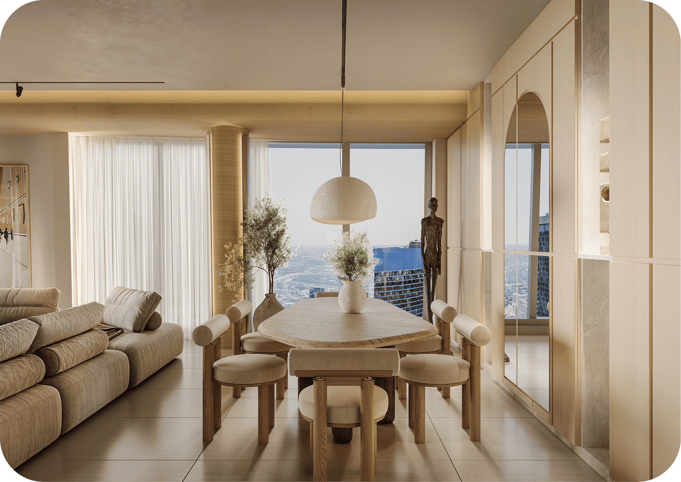 شقة في داماك هايت